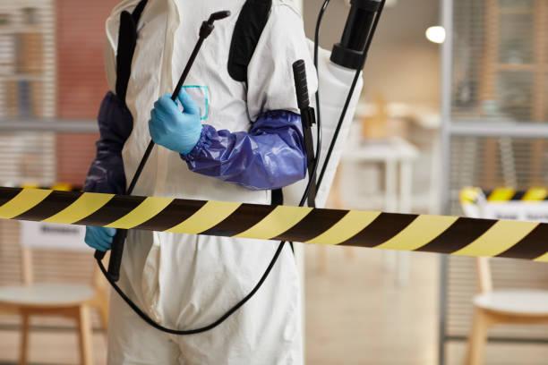 Professional Crime Scene Cleanup technician working in Keyport, NJ